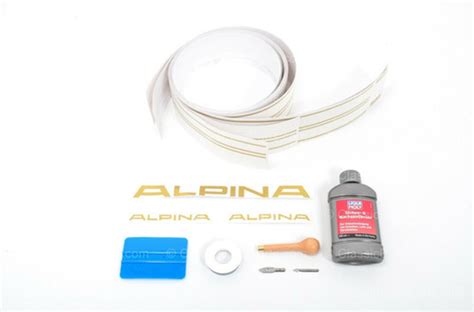 BMW ALPINA GOLD DECO KIT NEW Classique Autowerks