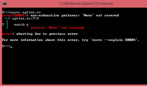 Rust Control Flow with Match Operator - javatpoint