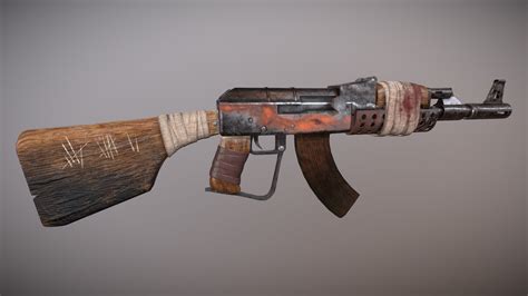 Rust Ak Concept 3d Model By Cald [13df571] Sketchfab