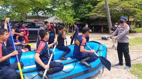 Ditpolairud Polda Banten Berikan Pelatihan Pertolongan Dan Penyelamatan