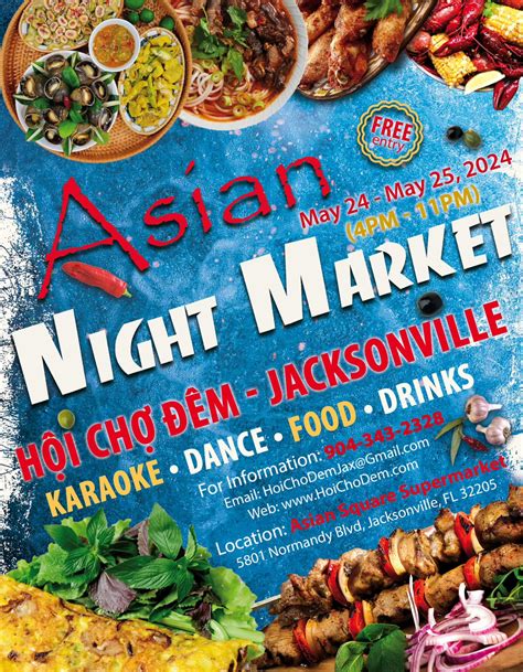 Asian Night Market in Jacksonville - Asia Trend