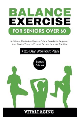 Balance Exercise For Seniors Over 60 10 Minute Illustrated Easy To