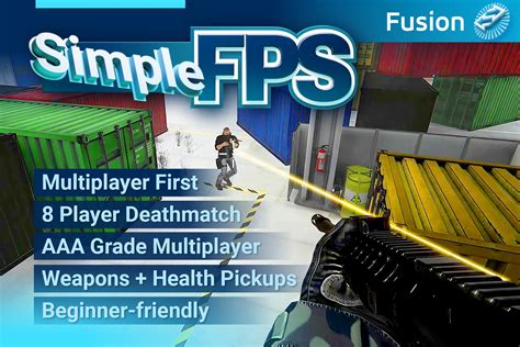 Simple FPS Multiplayer Photon Fusion Tutorials Unity Asset Store