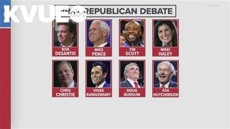 First Republican Presidential Candidate Debate Scheduled For Aug 23