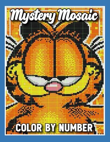 Mystery Mosaics Color By Number New Easy Large Print Mystery Mosaic