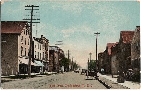 Kent Street, Charlottetown, P.E.I. (2457) - PEI Postcards