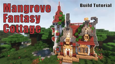 Mangrove Mud Cottage Minecraft Mangrove Build Tutorial Youtube