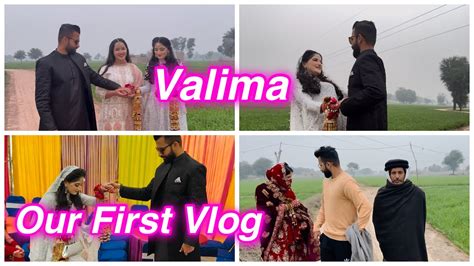 Valima Our First VLOG Malik Waqar Vlogs YouTube