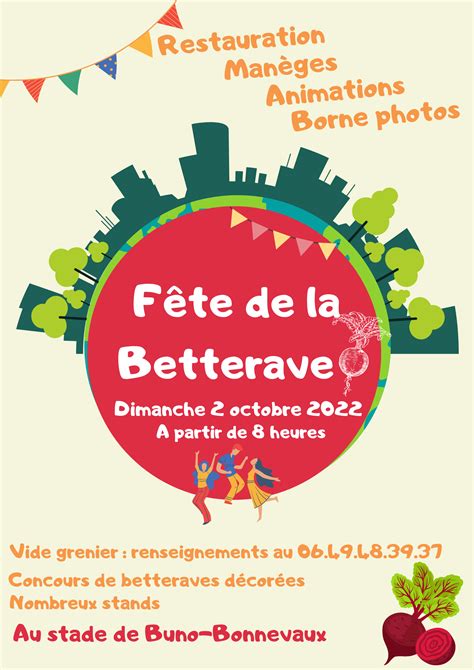 F Te De La Betterave Octobre Sur Le Stade De Buno Bonnevaux