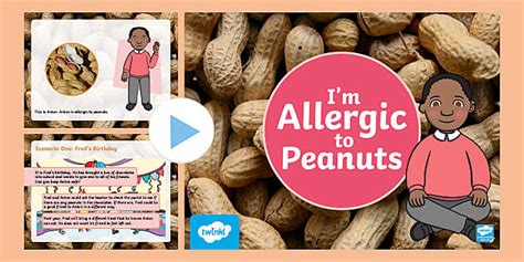 'I'm Allergic to Peanuts' Social Scenario PowerPoint