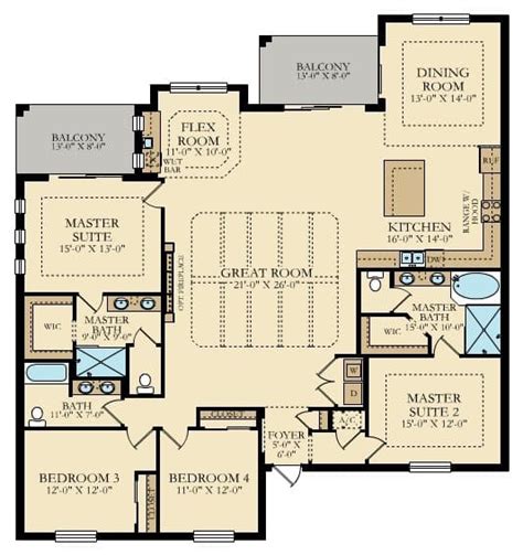 Bellagio Floor Plan | Viewfloor.co