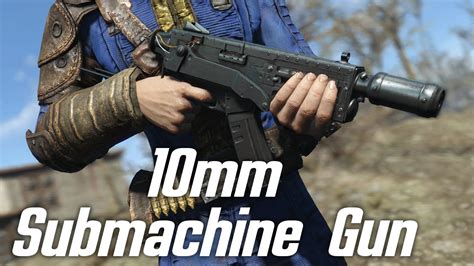 10mm Submachine Gun Appalachia Flavor 日本語化対応 武器 Fallout4 Mod データベース