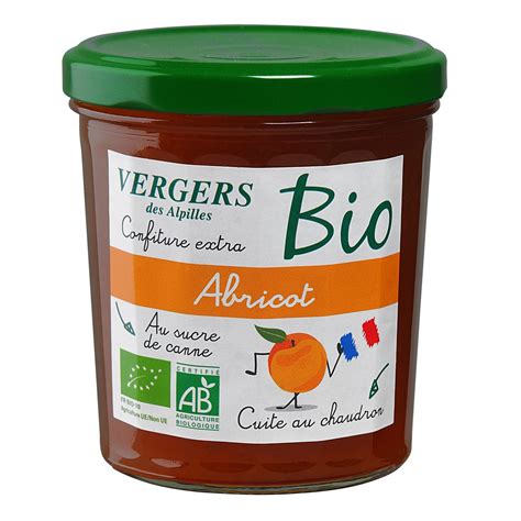 Vergers Des Alpilles Confiture Bio Abricot