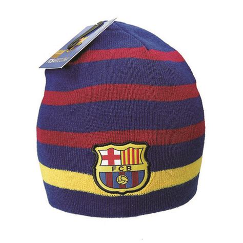 Fc Barcelona Beanie Cap Hat Winter New Season Messi 10 Official