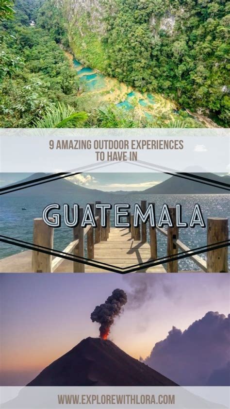 Epic Things To Do In Guatemala Guatemala Travel South America