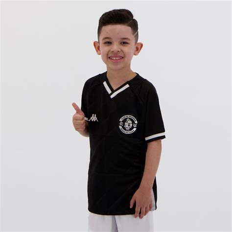 Camisa Kappa Vasco III 2021 Infantil FutFanatics