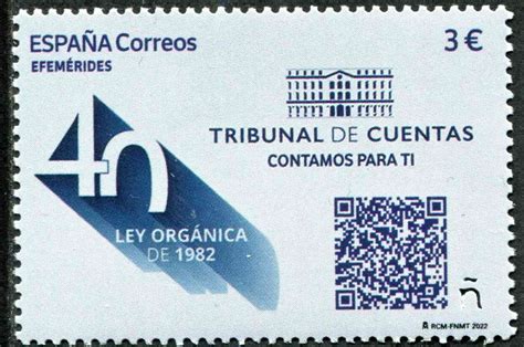 España 2º Centenario 2022 Correo Nº 05620 MNH Efemerides