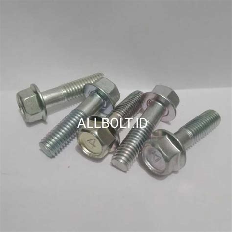 Baut Topi Baut Flange Bolt Mmx Mm Biji Lazada Indonesia