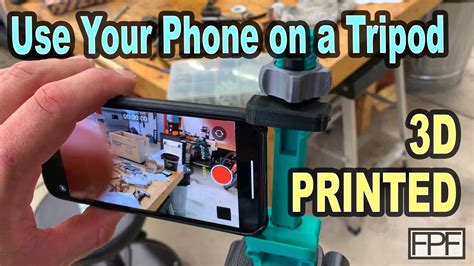 3d Printed Universal Phone Tripod Mount Youtube