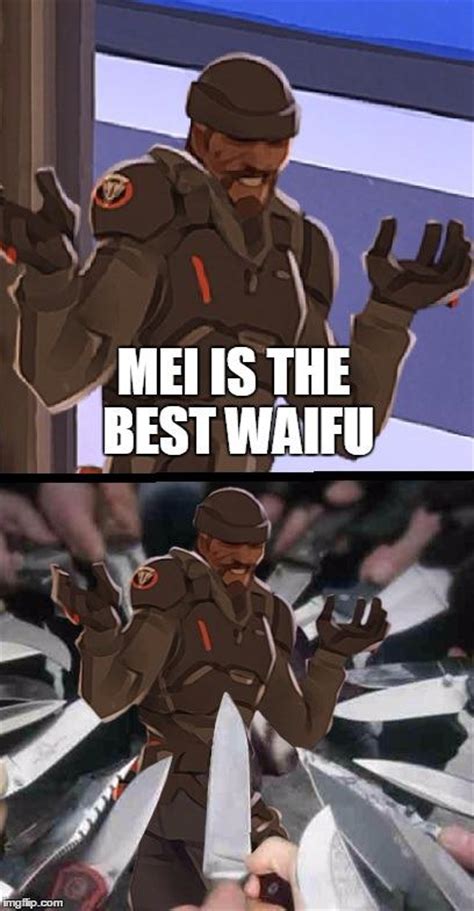 Mei Is The Best Waifu Overwatch Know Your Meme