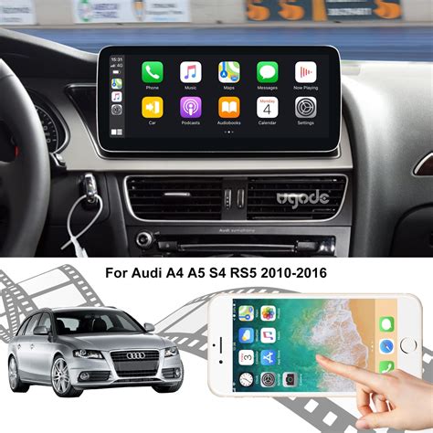 China Factory Outlets Car Screen AUDI A4 A5 2009 2016 Android Display