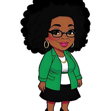 "Oprah Winfrey" Sticker by marjard | Redbubble