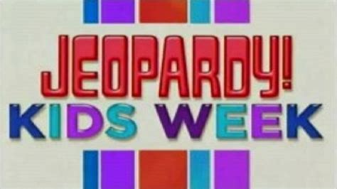 2012 Jeopardy! Kids Week | Game Shows Wiki | Fandom