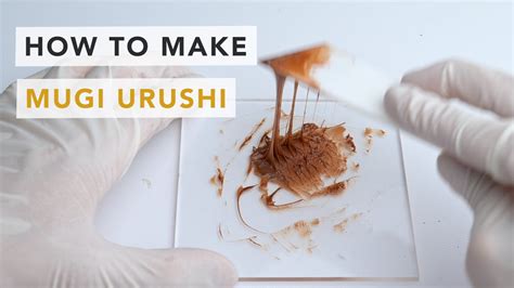 How To Make Mugi Urushi For Kintsugi Chimahaga Kintsugi Youtube