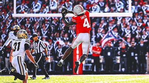 Ohio State's Jeremiah Smith breaks Cris Carter's freshman receiving TD ...