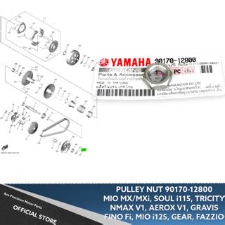 Pulley Nut Mio Mx Mxi Soul I Tricity Nmax V Aerox