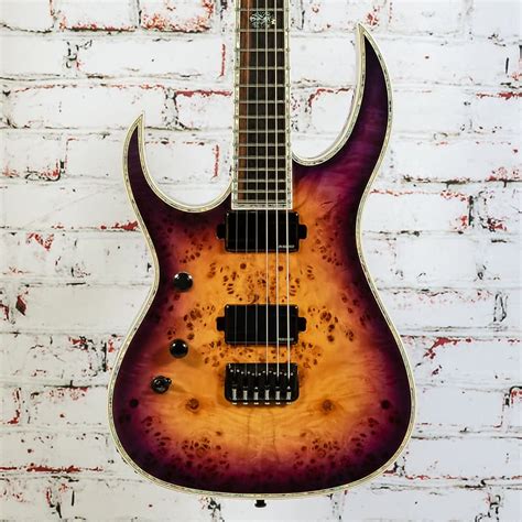 Bc Rich Shredzilla Extreme Purple Haze Left Handed X1026 Reverb