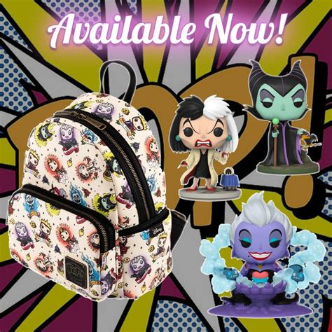 Disney Villains Pop! Figures & Merchandise