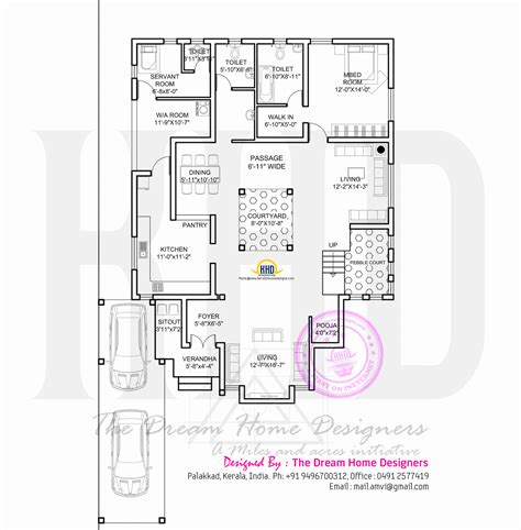 Modern house with floor plan - Kerala Home Design and Floor Plans - 9K ...