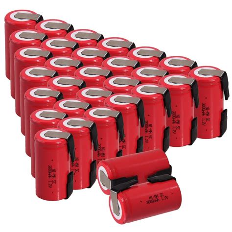 30 pcs SC 3000mah 1.2v battery NIMH rechargeable batteries for power ...