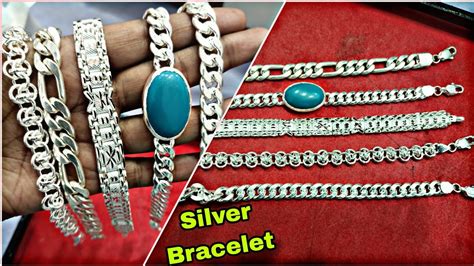 Latest Design Of Silver Bracelet With Weight Price Chandi Ka