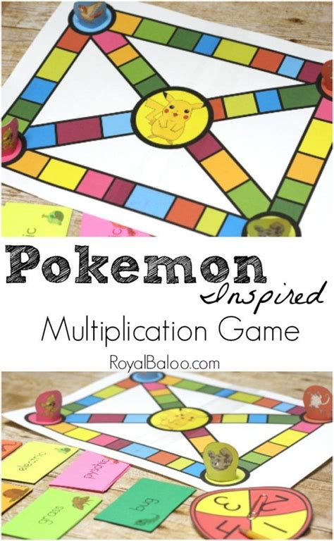 Multiplication Game Inspired By Pokemon → Royal Baloo Multiplication