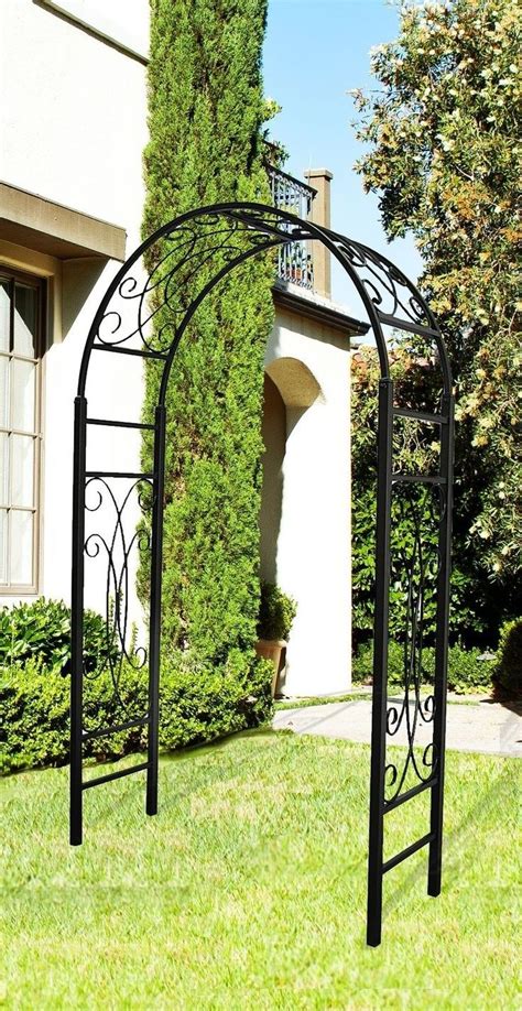 Metal Garden Arbors And Trellises Foter Garden Archway Garden Arbor Garden Trellis