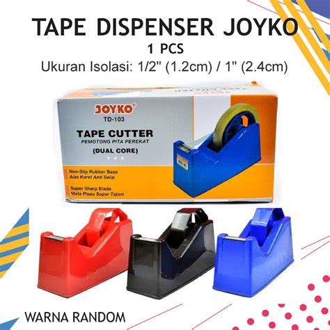 Jual Tape Cutter Dispenser Tape Joyko Td Pemotong Lakban