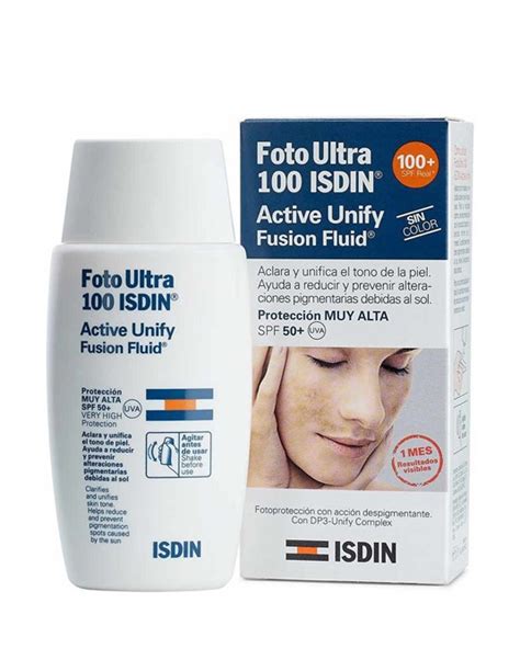 ISDIN FOTOULTRA 100 ACTIVE UNIFY X 50 ML Tu Piel Tienda Dermatologica