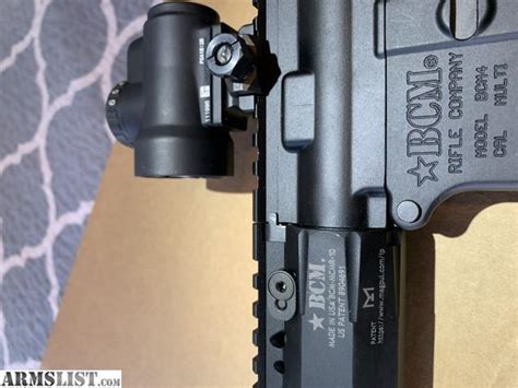 ARMSLIST For Sale BCM Recce 11 MCMR AR Pistol With Trijicon MRO Red Dot