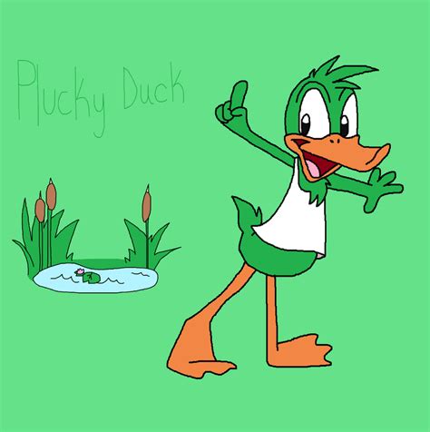 Plucky duck by Snivy10 on DeviantArt