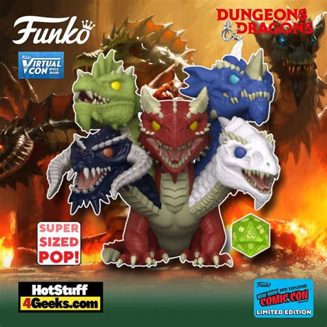 Funko Pop Games Dungeons Dragons Tiamat D Included Fall