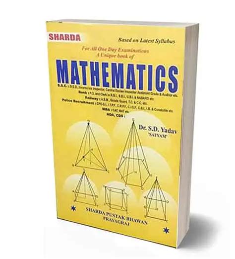 Sd Yadav Math Book Mathematics By Dr Sd Yadav English