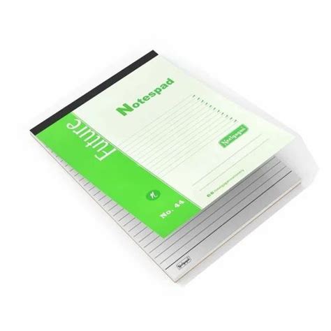 Laminated Paper Cover Perfect Bound No Neelgagan Ruled Slip Pad At