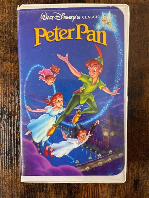 Walt Disney Classic Peter Pan Vhs In Peter Pan Vhs Off