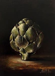 Nina R Aide Artichoke Oil Painting Entry May 2019 BoldBrush