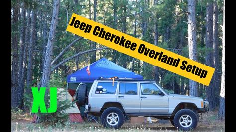 2000 Jeep Cherokee Xj Interior Walk Around [overland Setup] Youtube