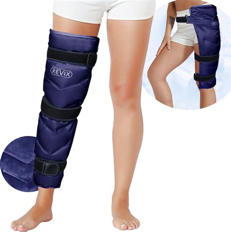 Amazon Revix Large Leg Ice Pack For Injuries Reusable Gel Ice