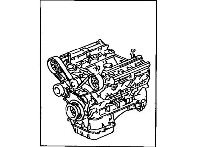 19000 46041 Genuine Lexus Engine Assy Partial