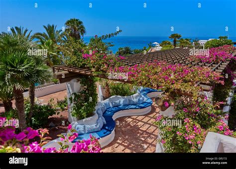 Hotel Jardin Tropical Costa Adeje Tenerife Stock Photo Alamy